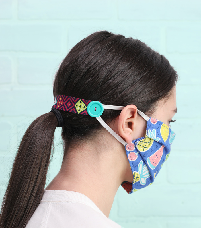 Easy DIY Ear Savers to Wear with Face Masks